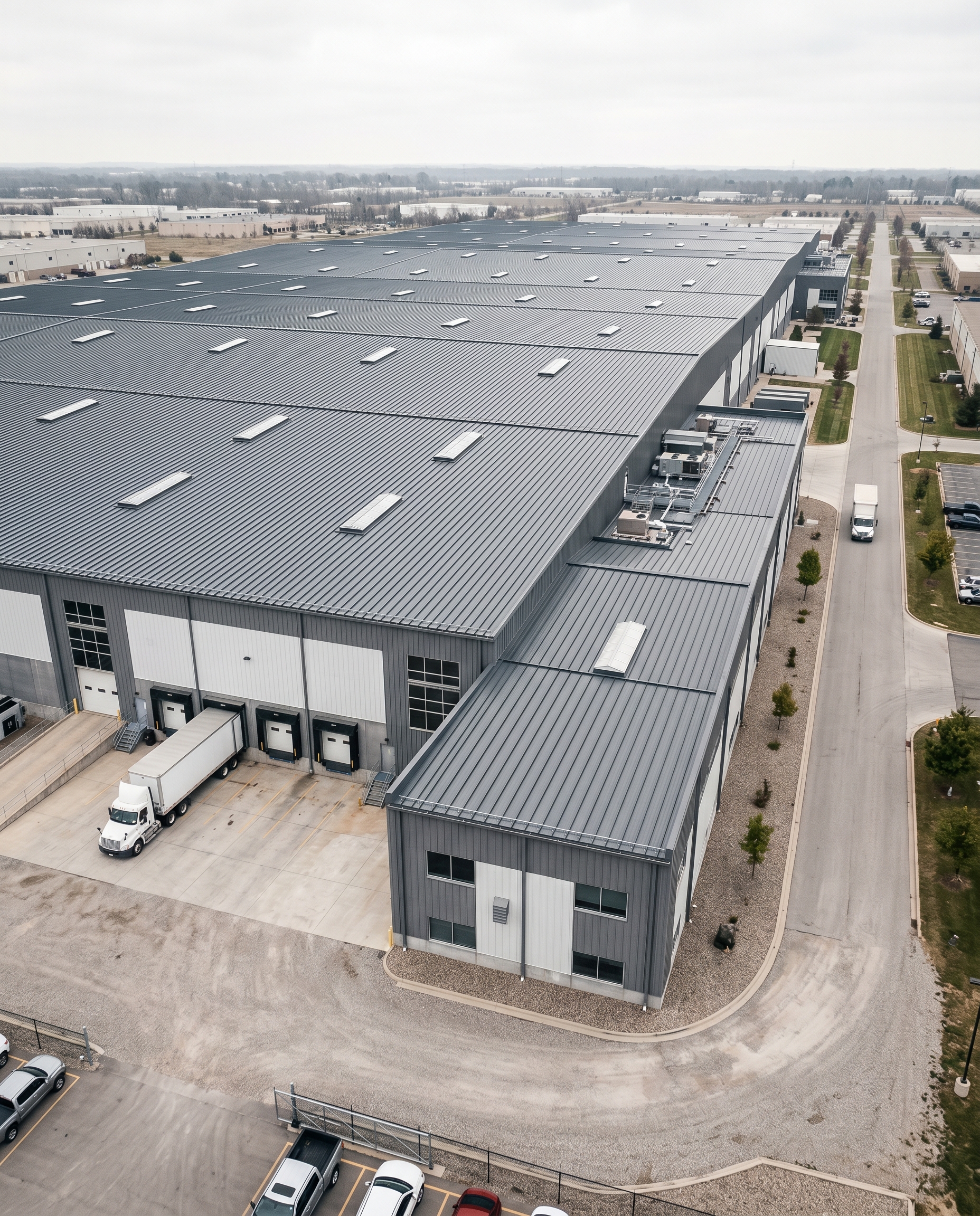 Standing Seam Metal — Manufacturing Facility