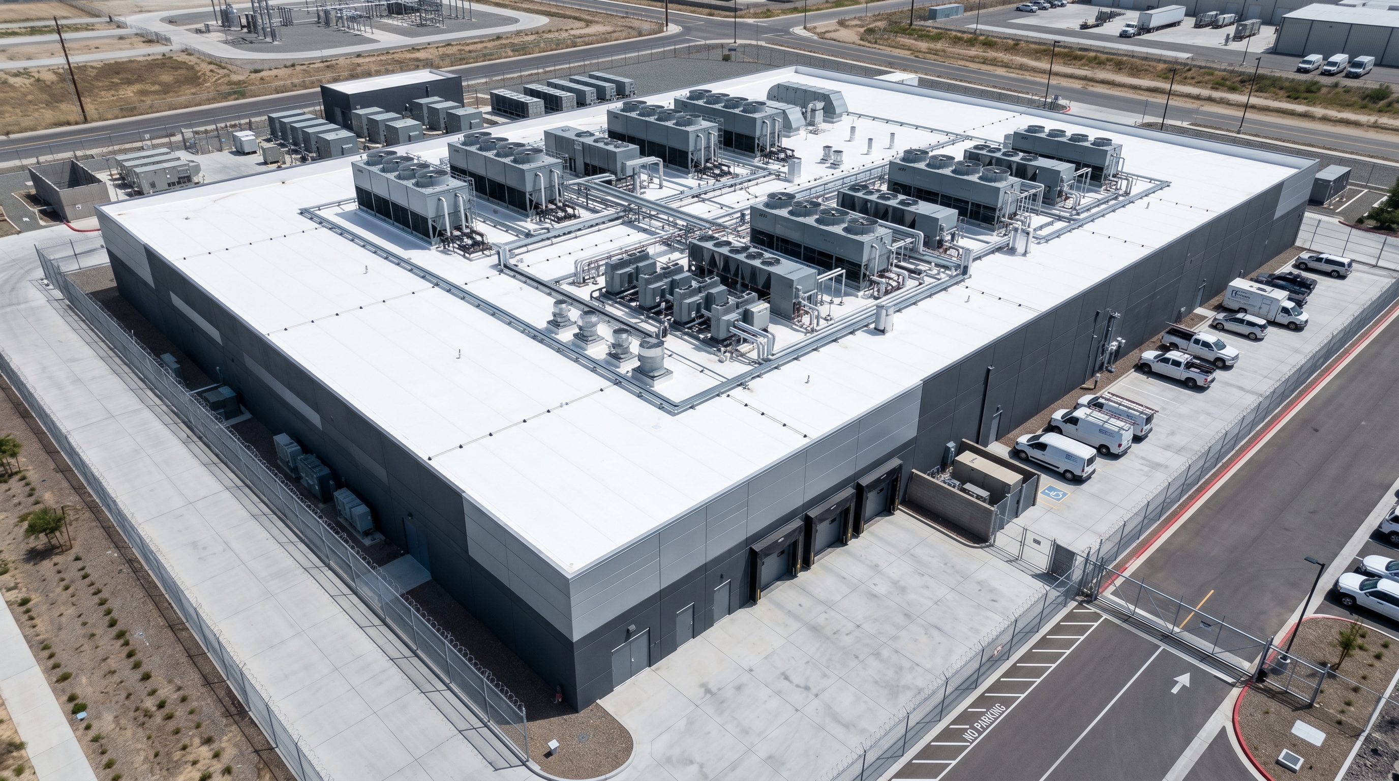 TPO Membrane — Data Center
